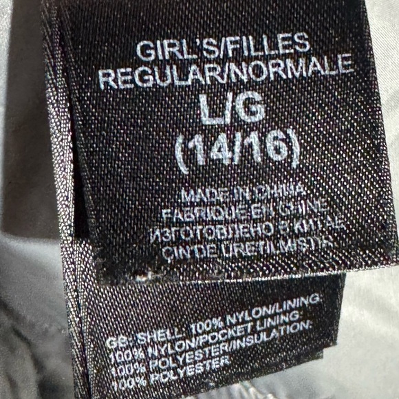 The North Face Blue and White Color-Blocked Jacket Youth Size Large 14/16 - Picture 8 of 11